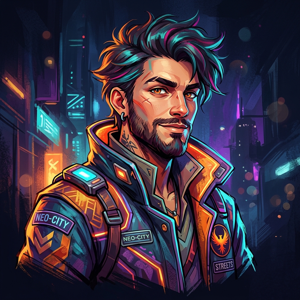 Digital Character Illustration