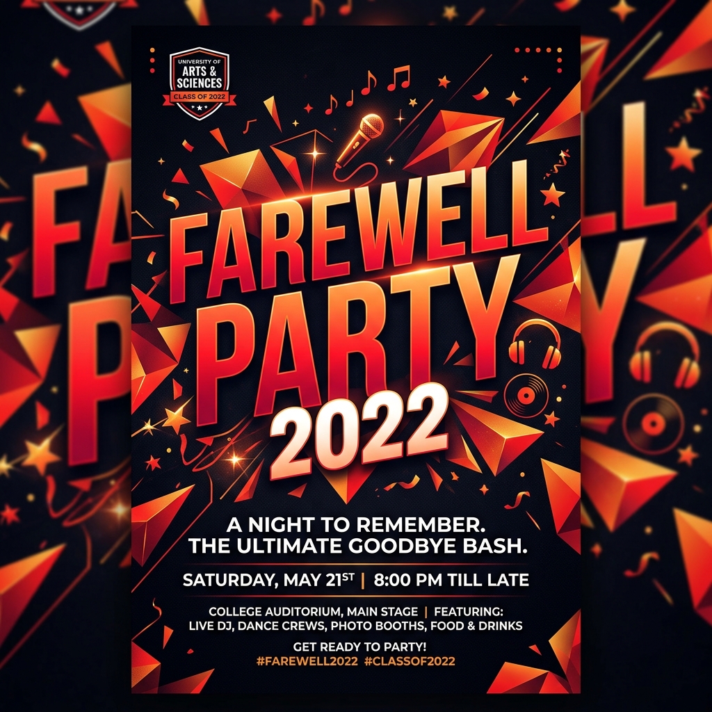 Event Poster Design by Sai Rahul